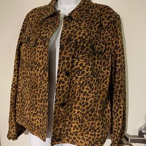 Ralph Lauren Leopard Jean Jacket